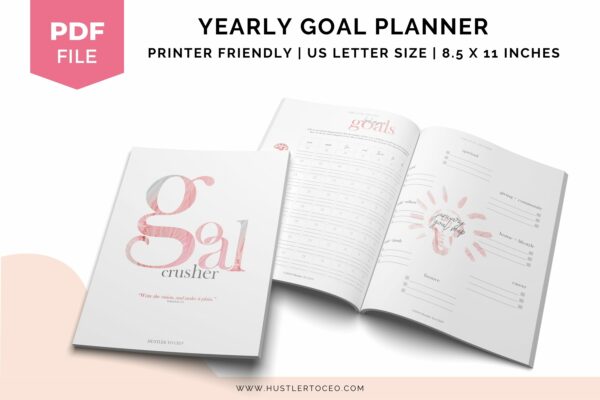 Goal Crusher Planner | Hustler To CEO