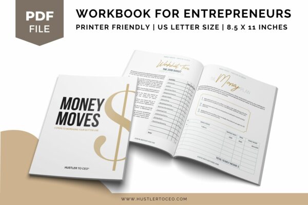 Money Moves Workbook | Hustler To CEO