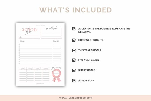 Goal Crusher Planner | Hustler To CEO