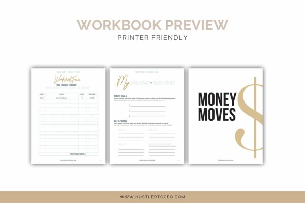 Money Moves Workbook | Hustler To CEO