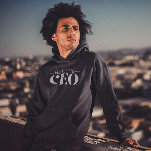 Classic Hustler to CEO® Unisex Hoodie - Image 3